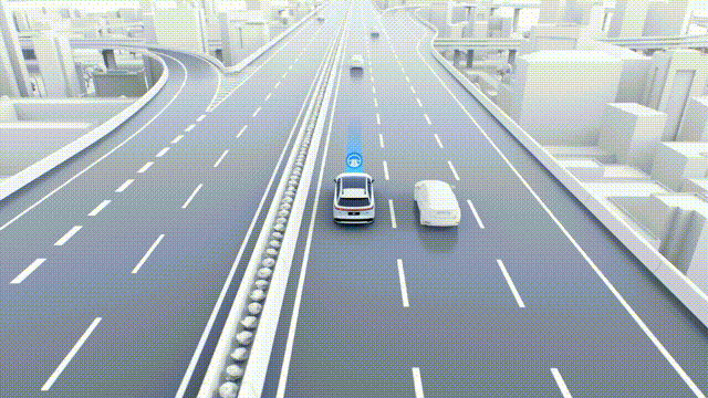 自动驾驶车辆城市道路行驶多视角动态图