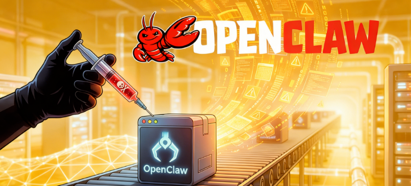 OpenClaw 平台供应链投毒攻击示意图