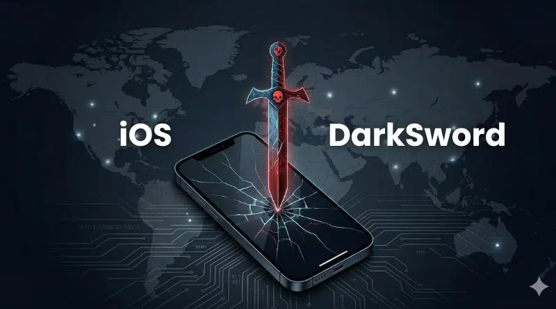 DarkSword iOS漏洞攻击概念图