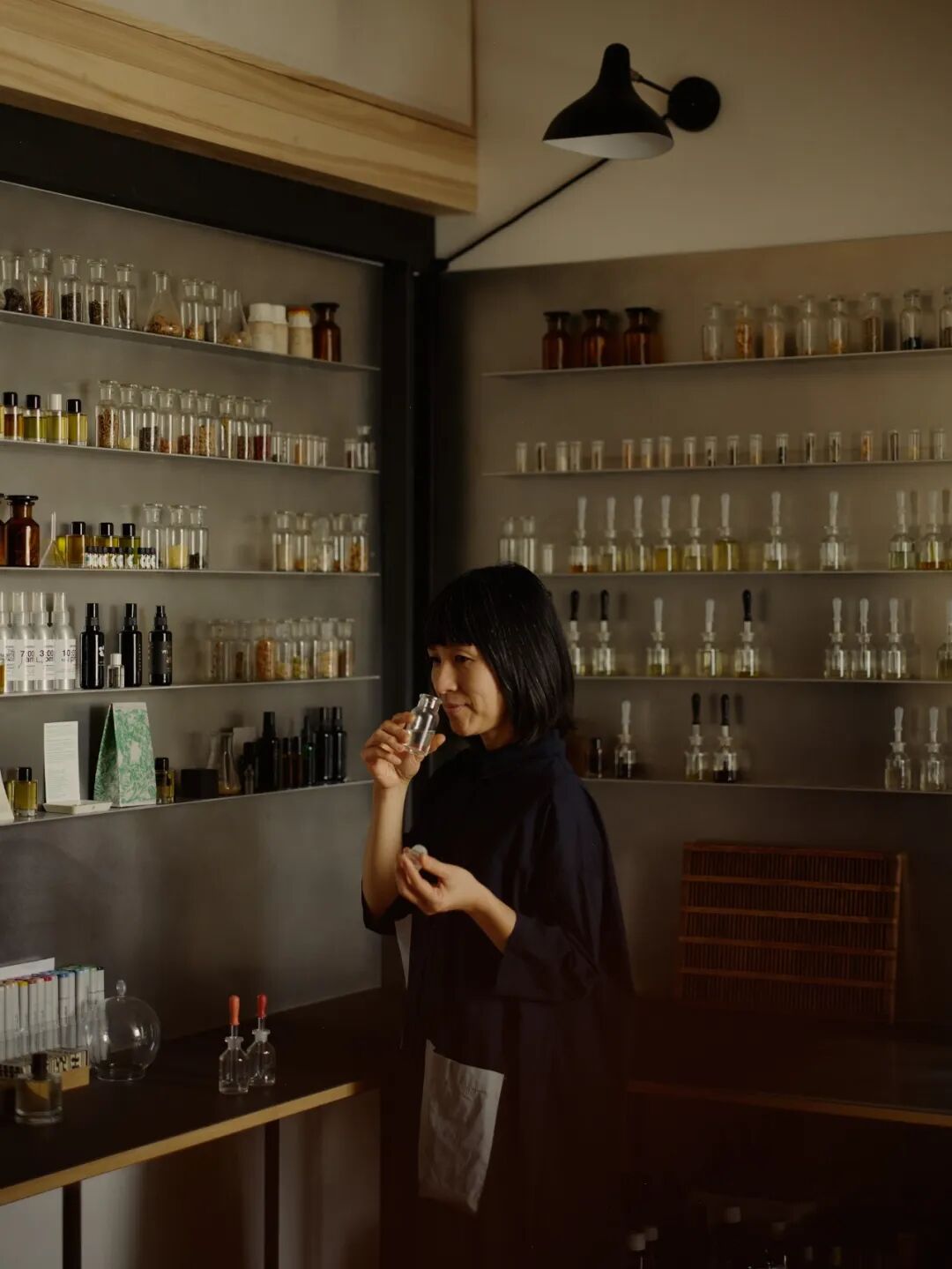 店内闻香与产品陈列