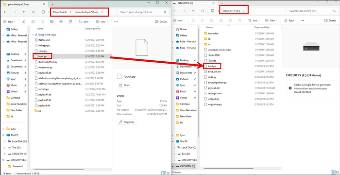 树莓派Pico+CircuitPython自制USB橡皮鸭教程 - 图片 - 14