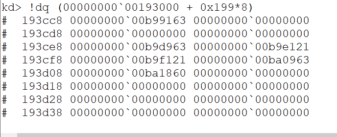 PTE查询结果示意图
