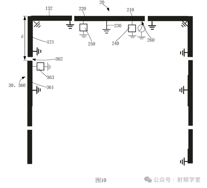 图10：主天线+第六子天线