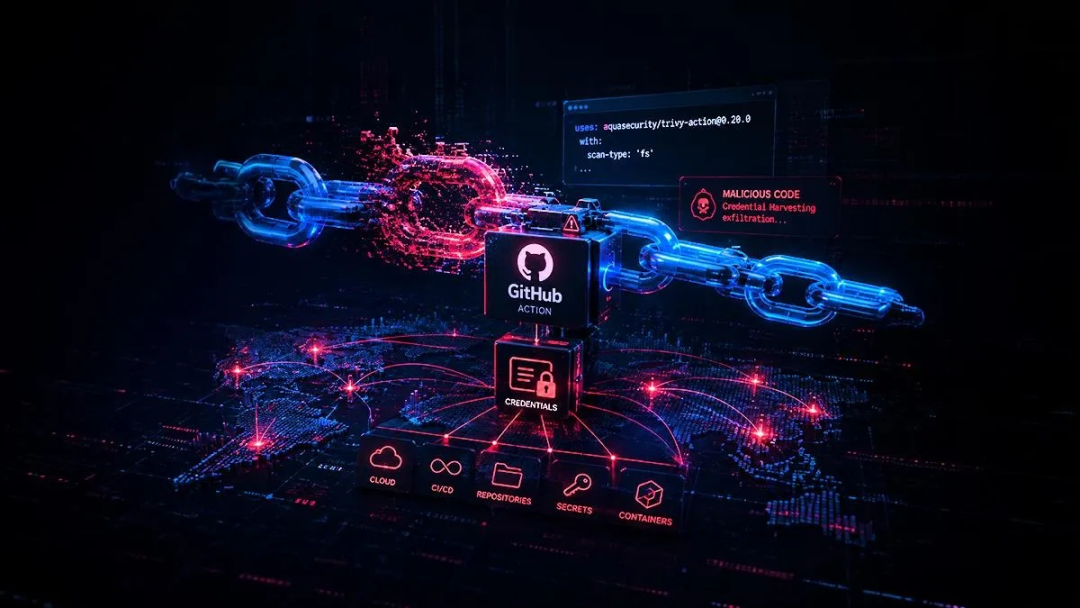 LiteLLM供应链攻击与SANDCLOCK后门威胁示意图