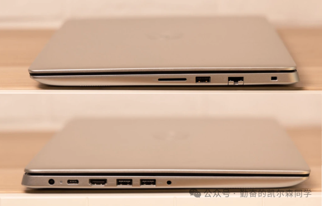 戴尔Inspiron 5580笔记本侧面接口布局