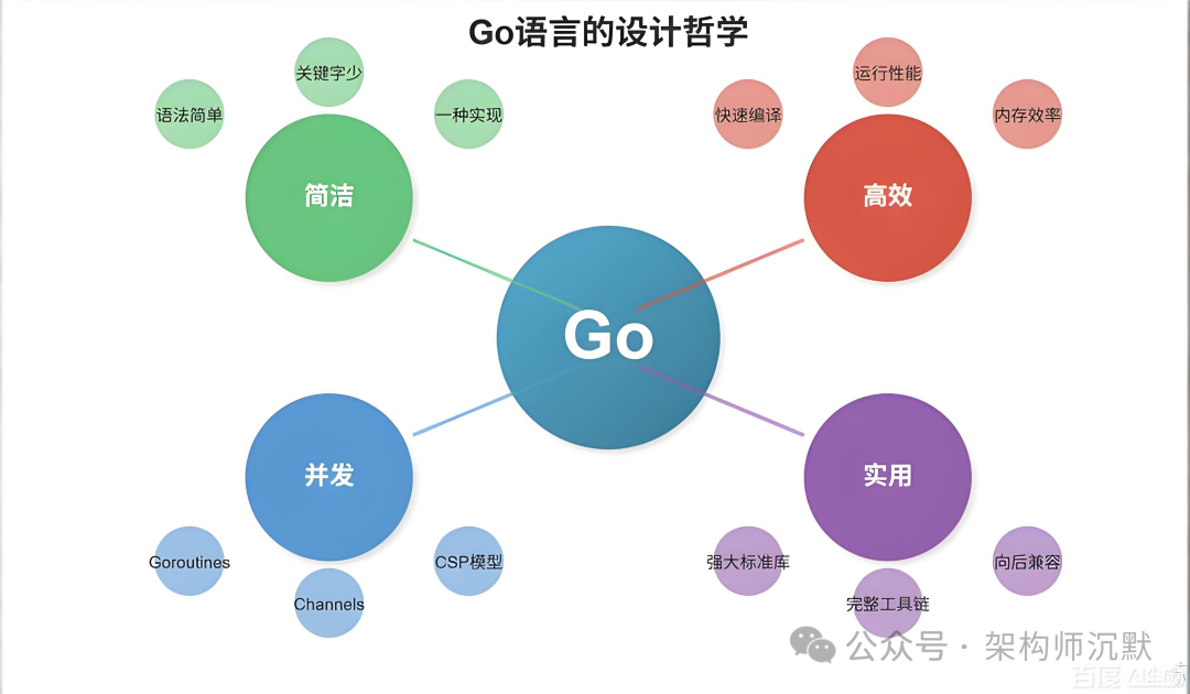 Go语言设计哲学思维导图