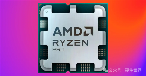 AMD Ryzen PRO处理器特写图