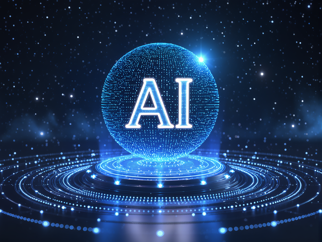 具有未来感的AI科技图像