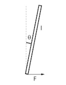 倒立摆示意图-杆件