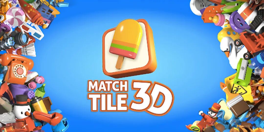 《Match Tile 3D》游戏宣传图