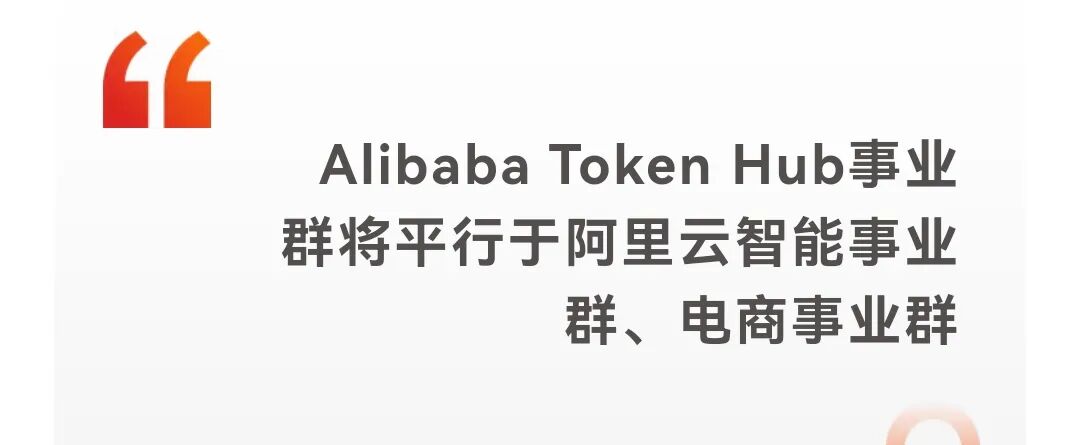 Alibaba Token Hub事业群架构示意图
