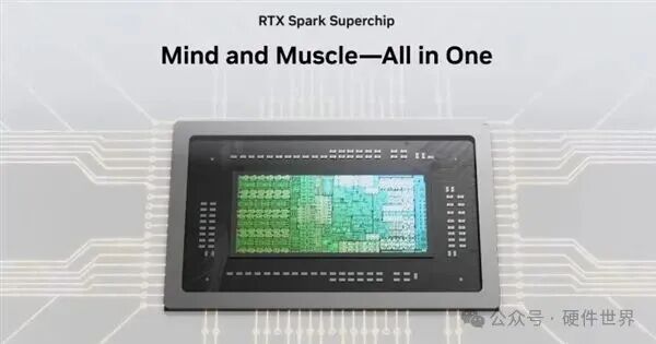 RTX Spark Superchip芯片宣传图