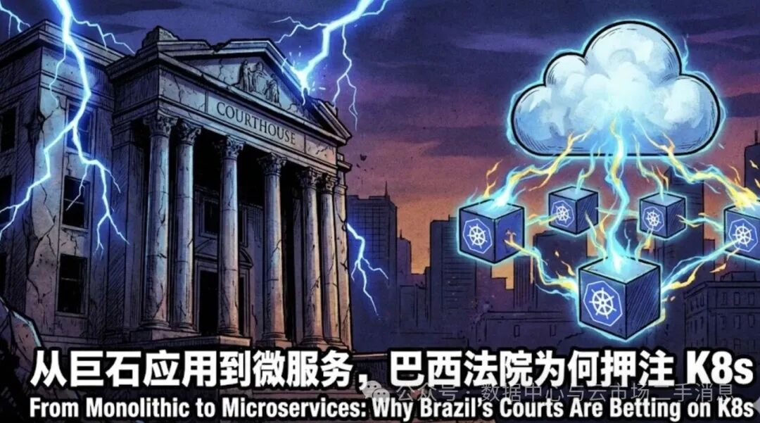 巴西法院Kubernetes迁移概念图