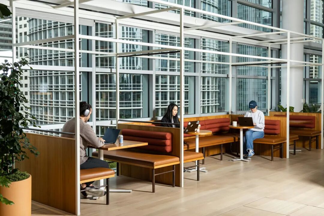 Anthropic旧金山总部咖啡馆