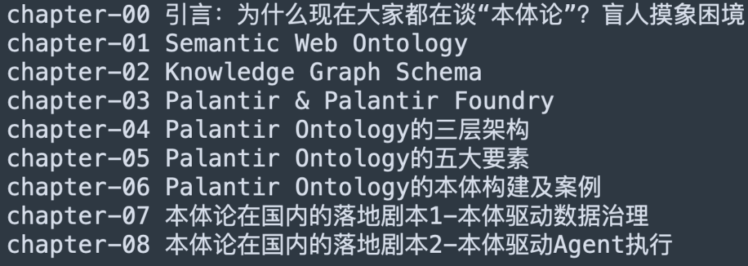 本体论课程大纲