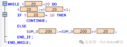 CONTINUE指令流程图