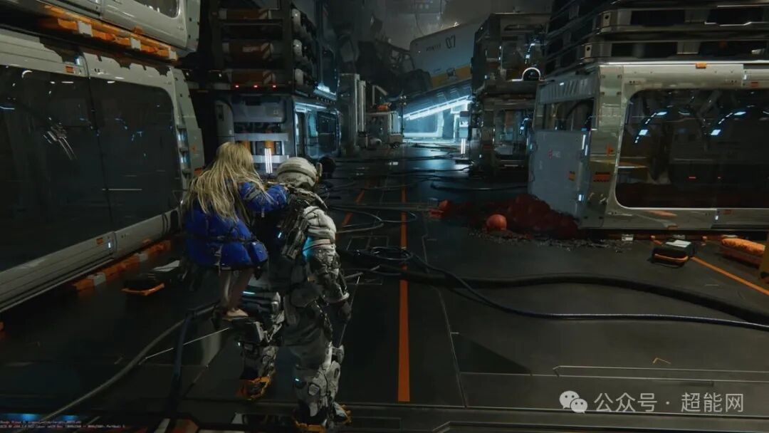 路径追踪，舱体堆放房间，反射丰富