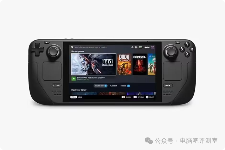 Steam Deck掌机主界面截图