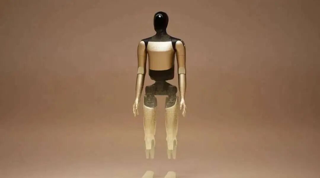 特斯拉Optimus机器人模型背影