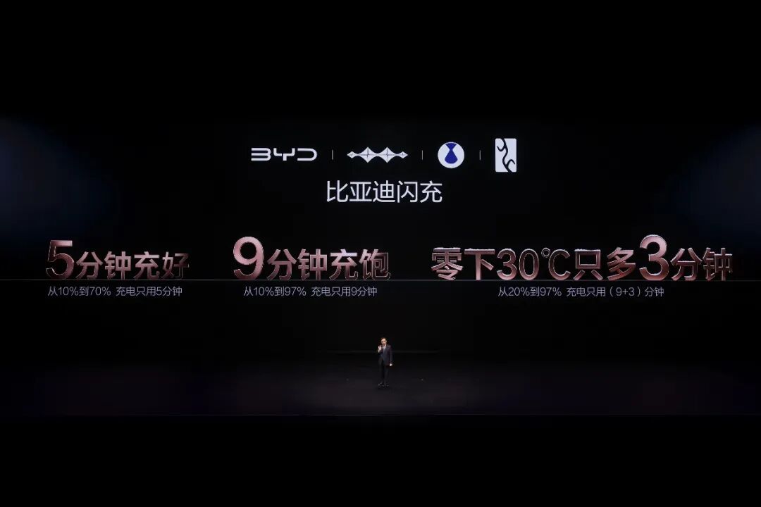 比亚迪闪充常温充电性能