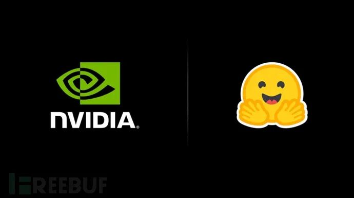 NVIDIA 标志与笑脸表情