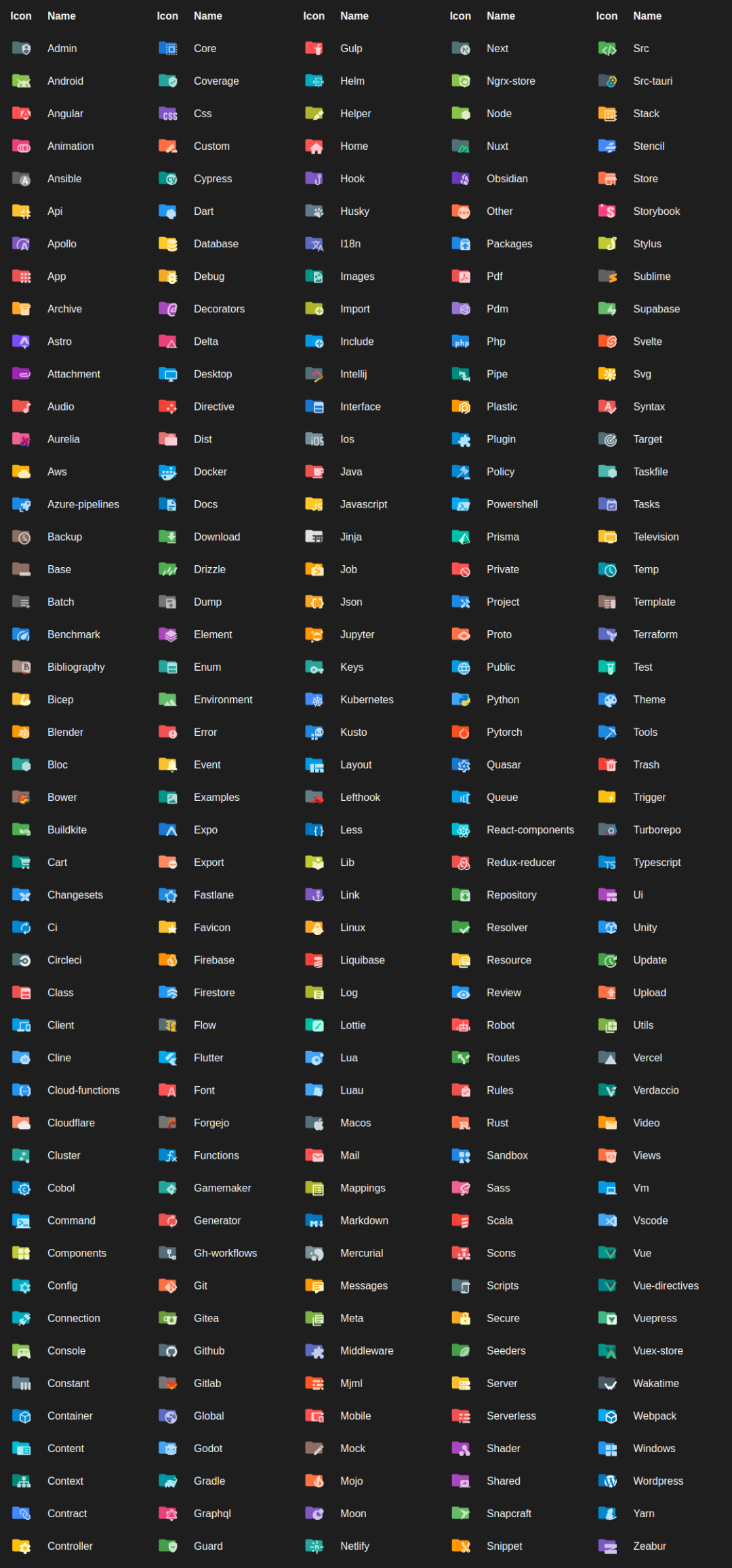 文件夹图标效果