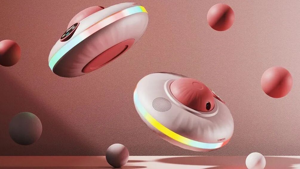 飞碟造型跳绳机概念图