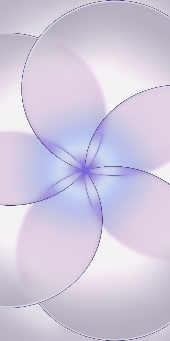 iPhone 17e内置抽象壁纸之一