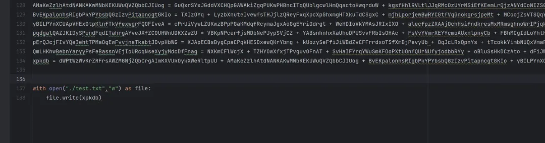 Python脚本用于拼接和写入Base64字符串