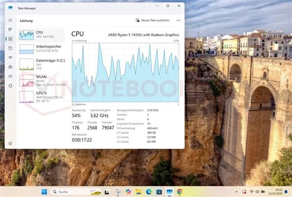 Windows任务管理器截图