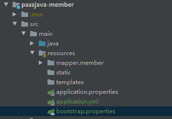 bootstrap.properties 文件位置