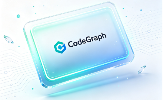 CodeGraph 科技感封面插画