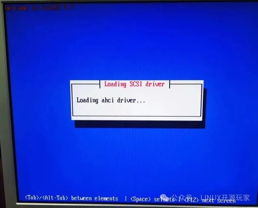 Linux安装程序加载ahci驱动