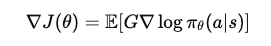 策略梯度公式
