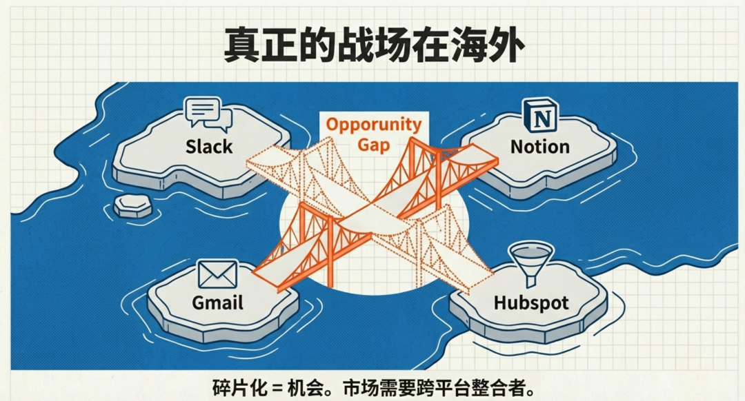 真正的战场在海外