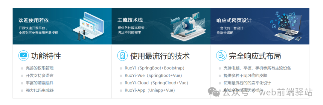 若依RuoYi开源快速开发平台介绍