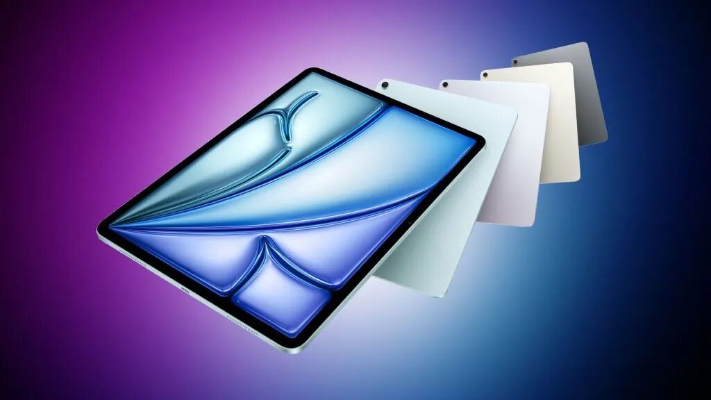 多款iPad平板电脑的展示图