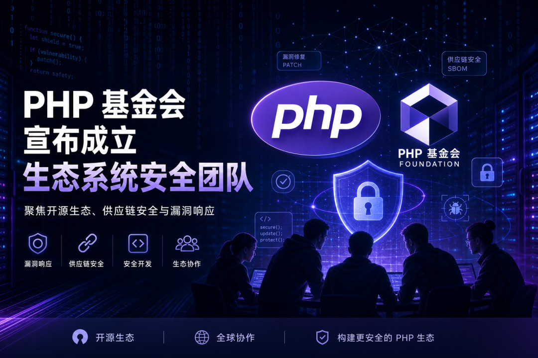 PHP基金会宣布成立生态系统安全团队