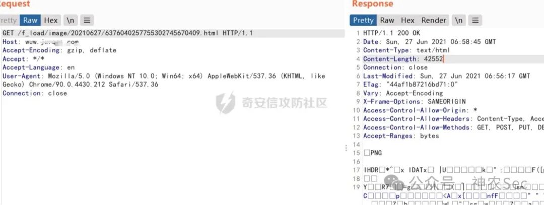 成功上传HTML文件的HTTP请求与响应
