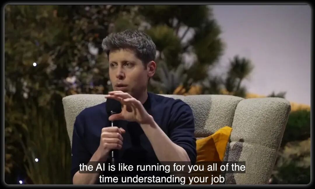 Altman在Dreamforce现场接受访谈