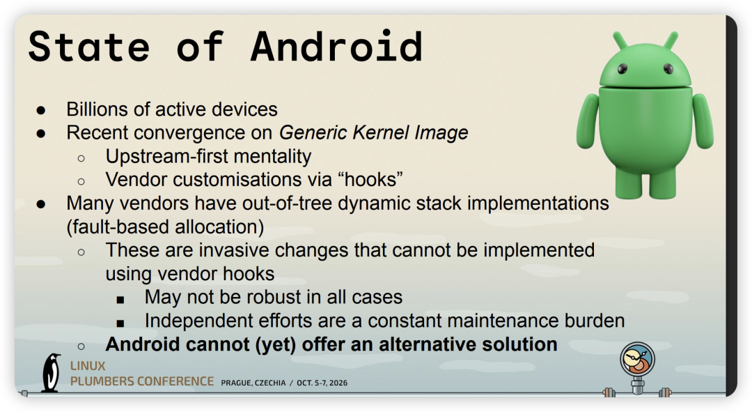 LPC2026 幻灯片:Android 厂商的动态内核栈实现现状