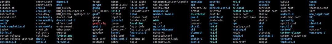 Linux系统etc目录配置文件示例