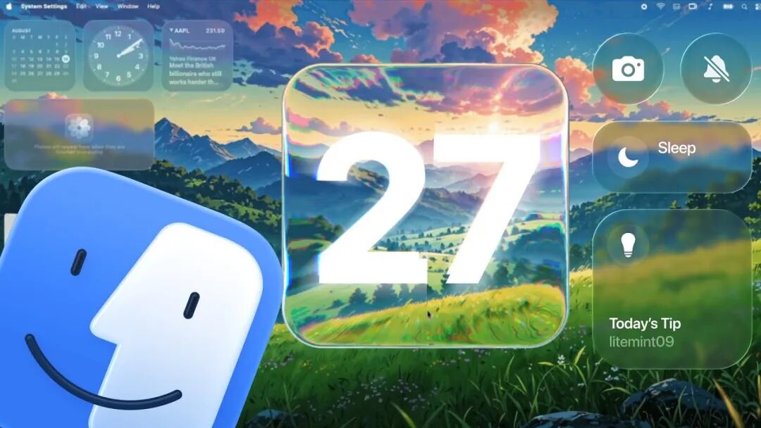 macOS动态适应UI概念