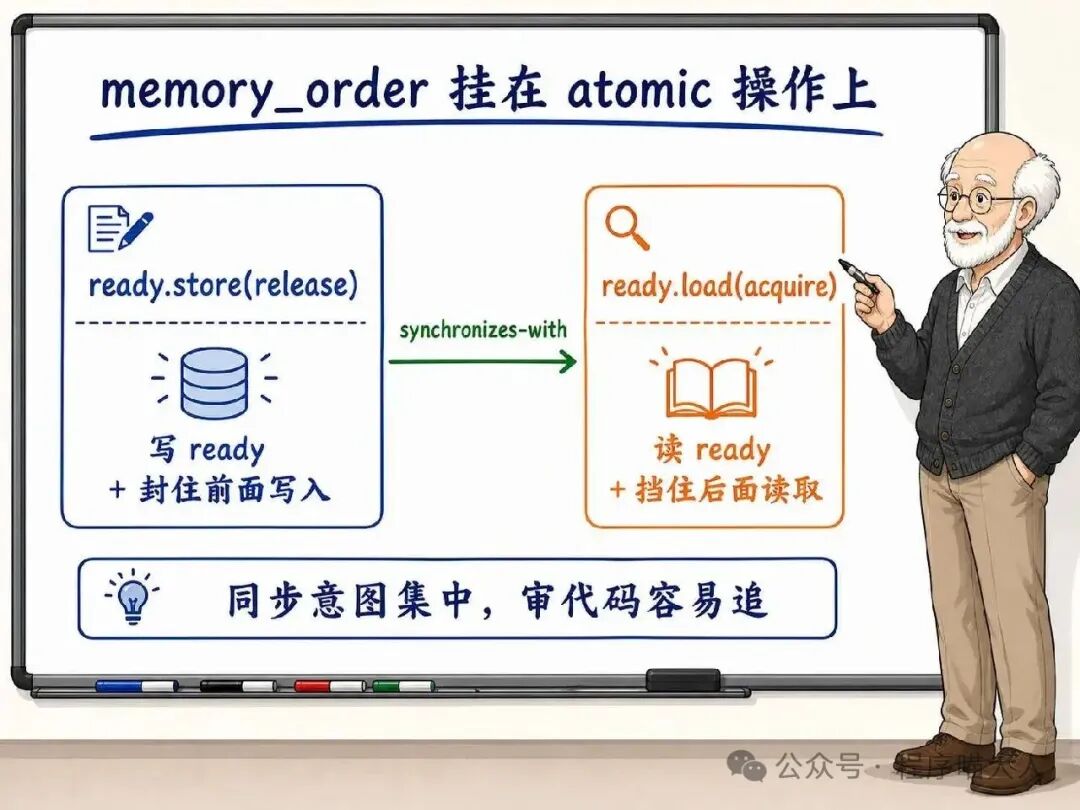 C++ memory_order 与 atomic 操作同步图示