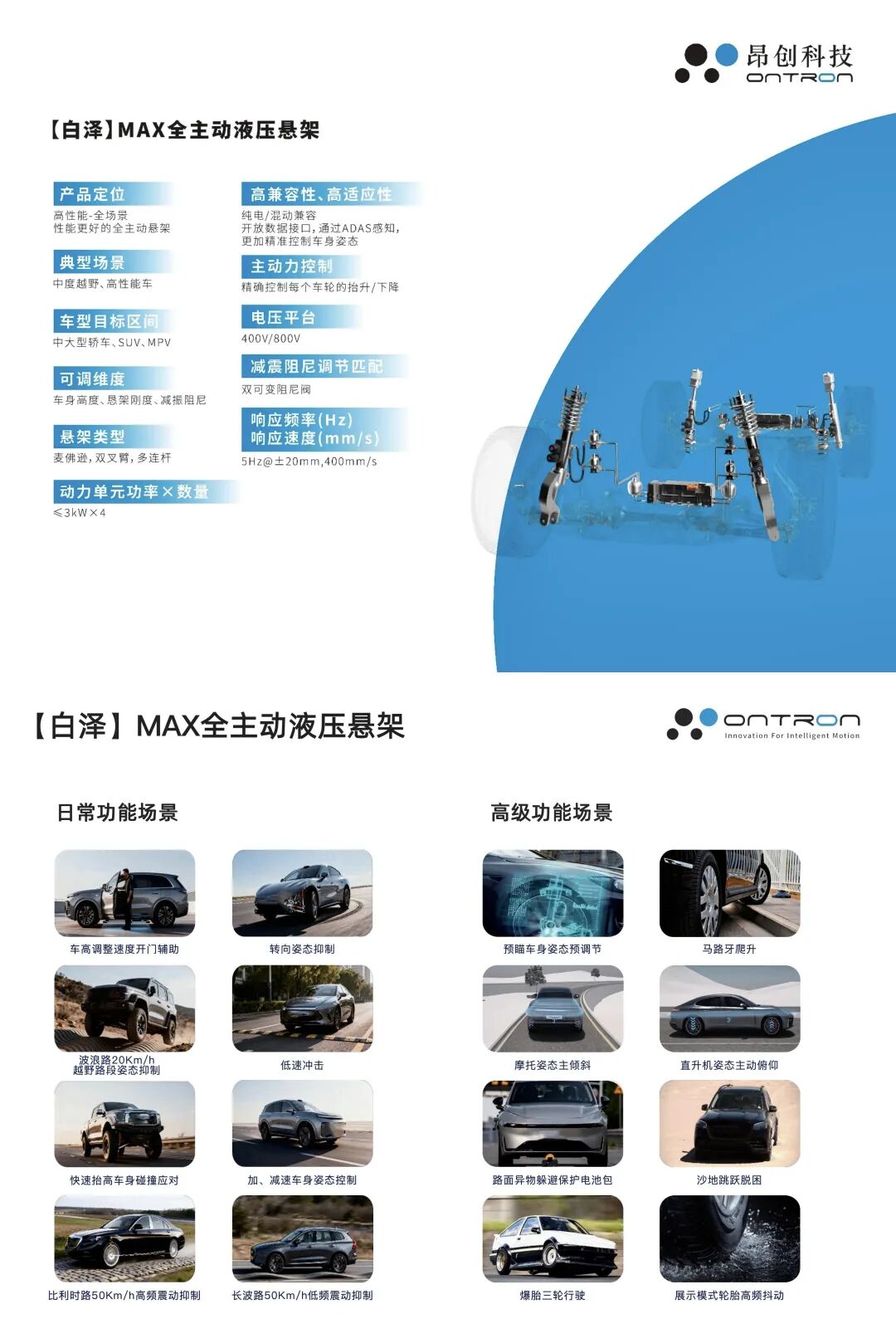 白泽MAX全主动液压悬架介绍
