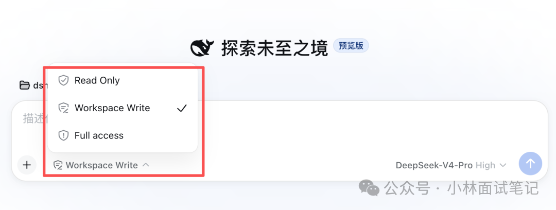 DeepSeek Harness 工作区权限控制