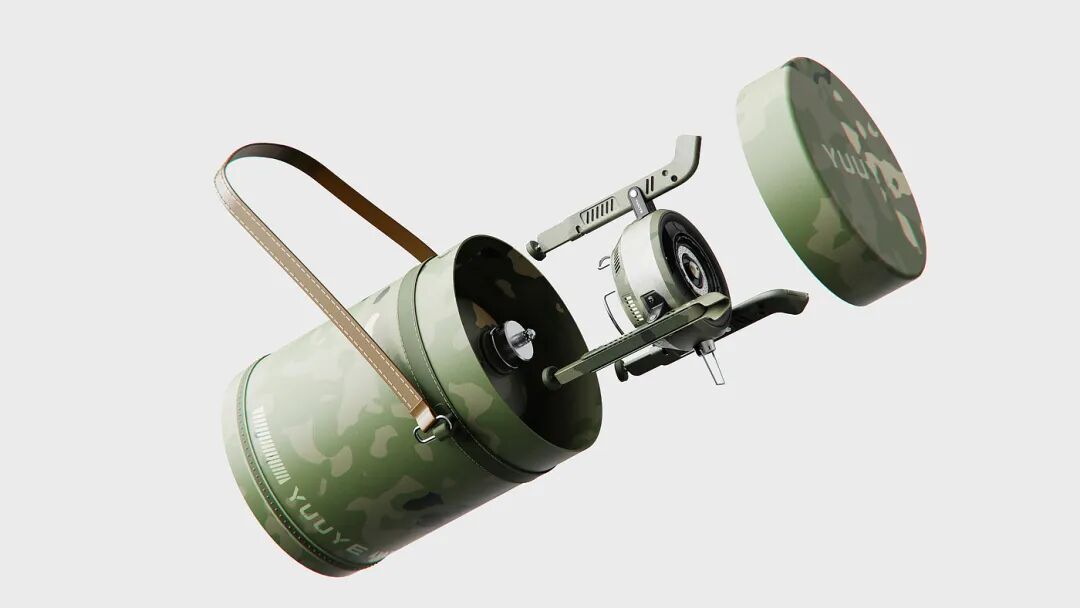 迷彩便携式咖啡机