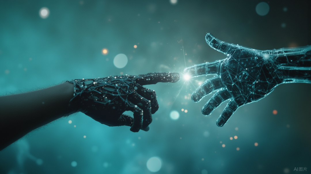 人类与机械手接触示意