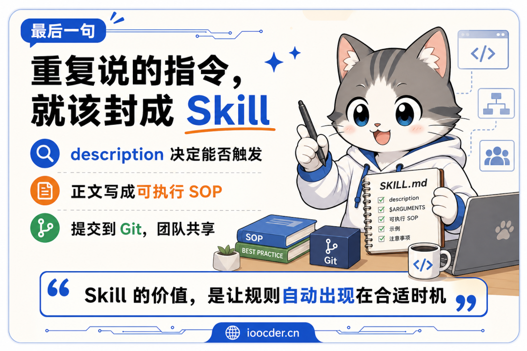 重复的指令就该封成 Skill