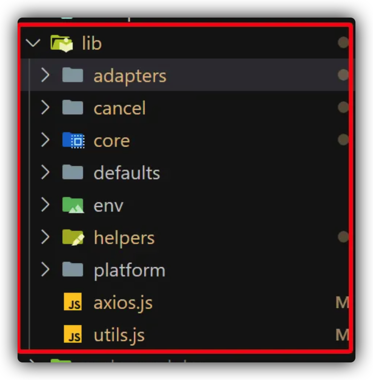 axios库源码lib目录结构概览